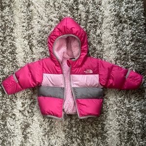 The North Face 3-6 months girl coat